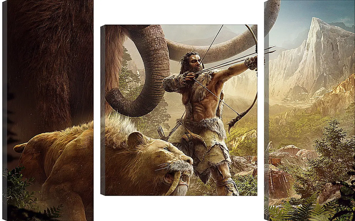 Модульная картина - Far Cry Primal
