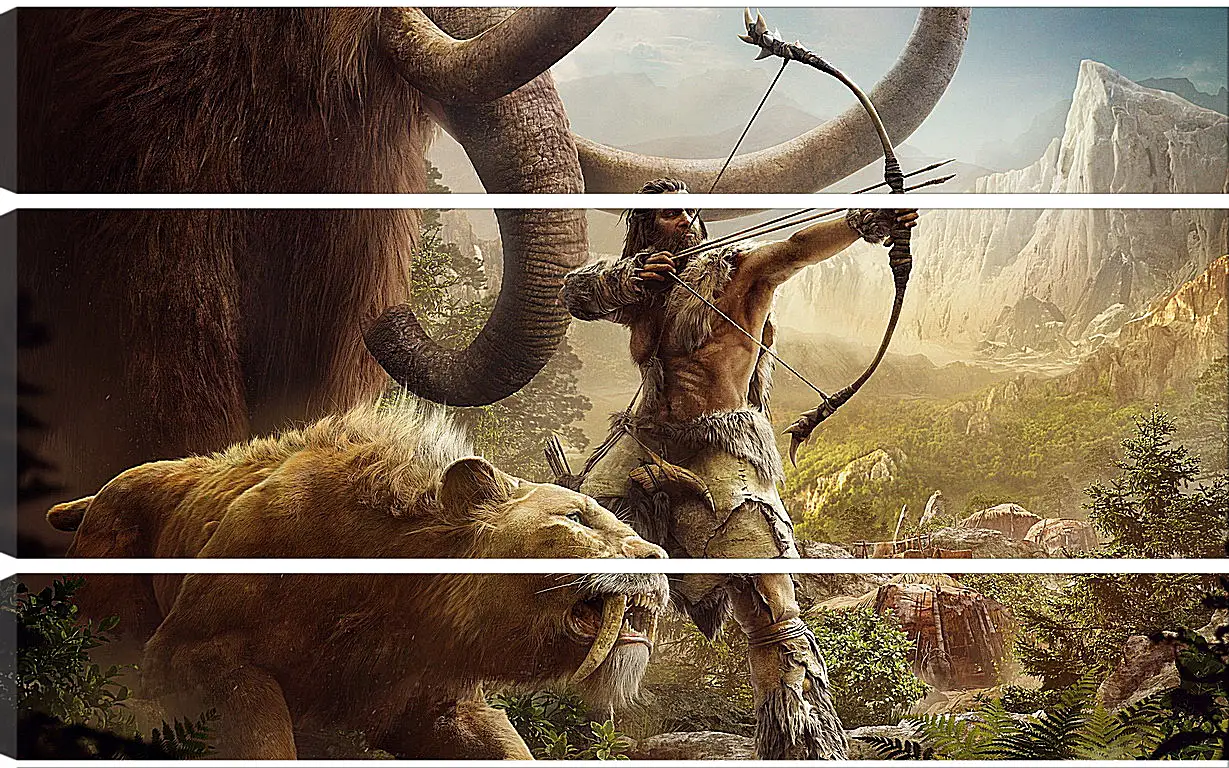 Модульная картина - Far Cry Primal
