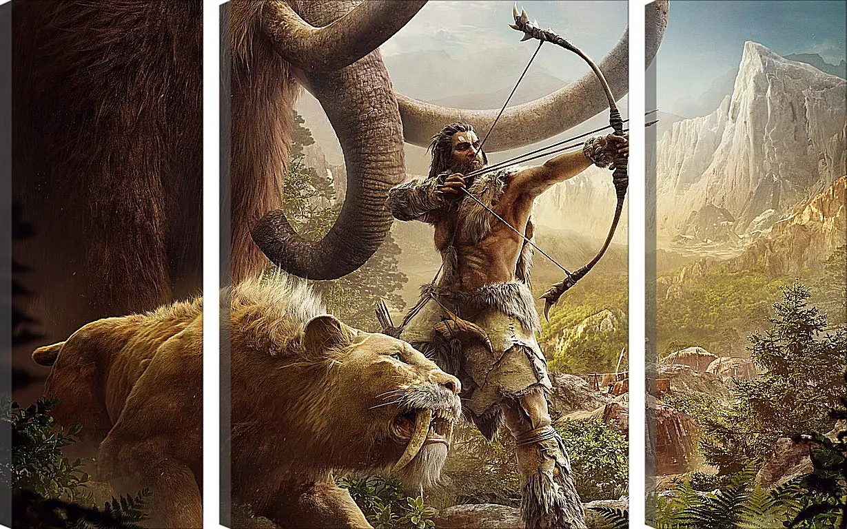 Модульная картина - Far Cry Primal
