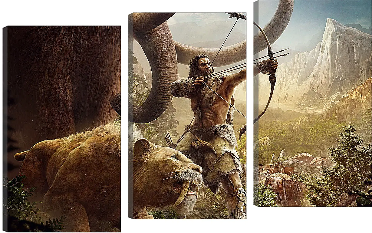 Модульная картина - Far Cry Primal
