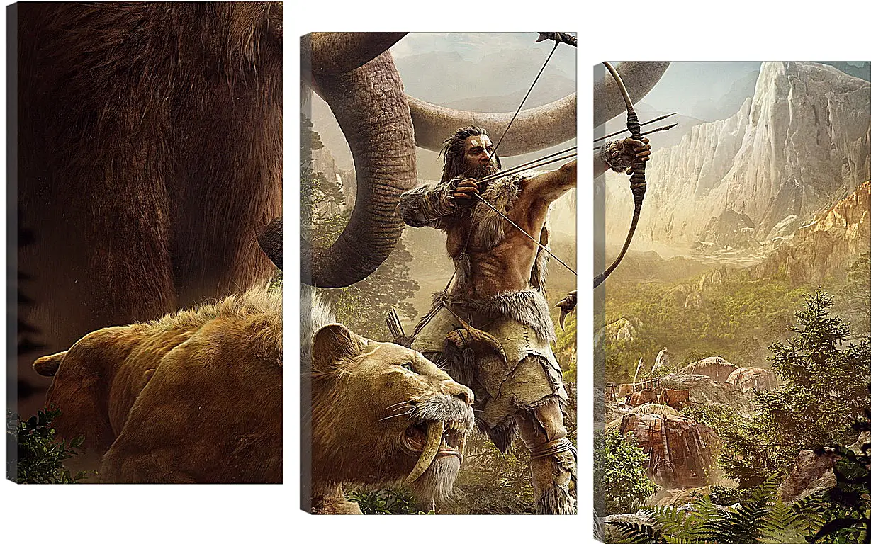 Модульная картина - Far Cry Primal
