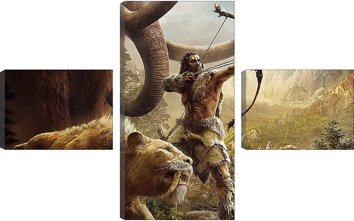 Модульная картина - Far Cry Primal
