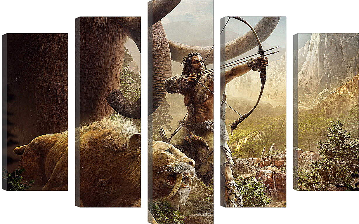 Модульная картина - Far Cry Primal
