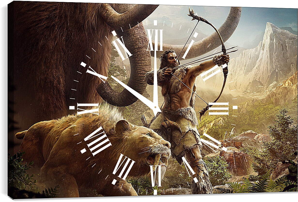 Часы картина - Far Cry Primal
