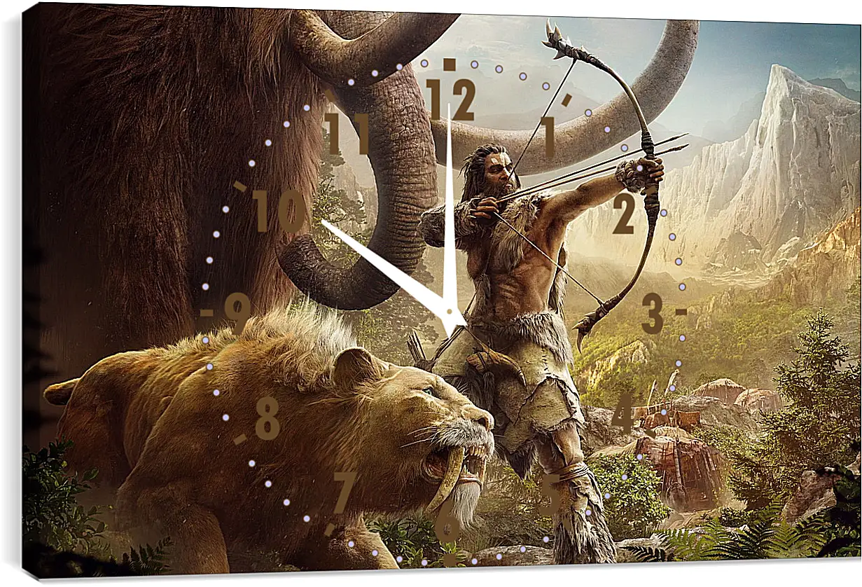 Часы картина - Far Cry Primal
