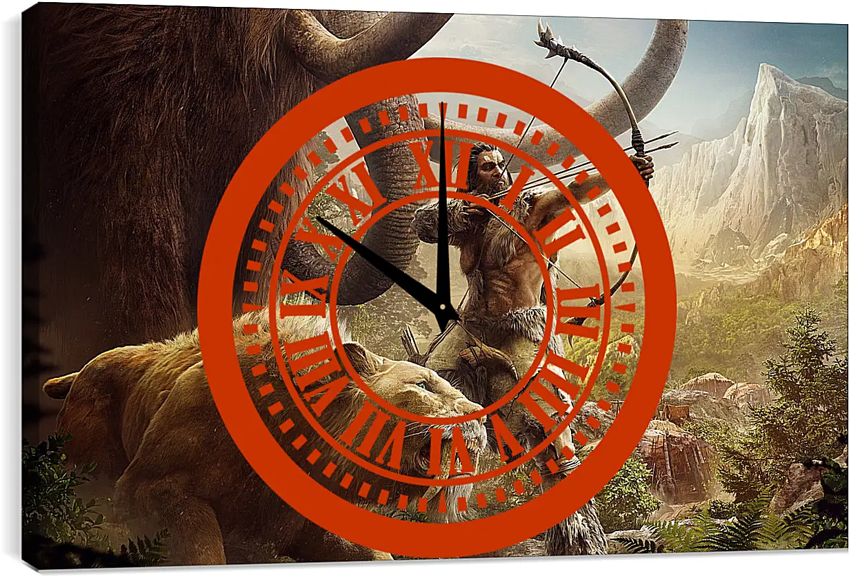 Часы картина - Far Cry Primal
