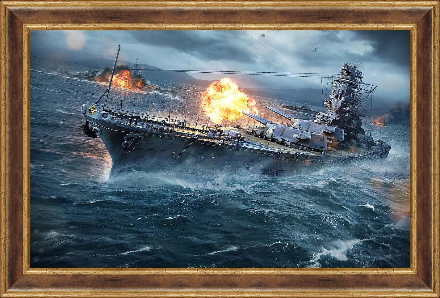 Картина в раме - World Of Warships
