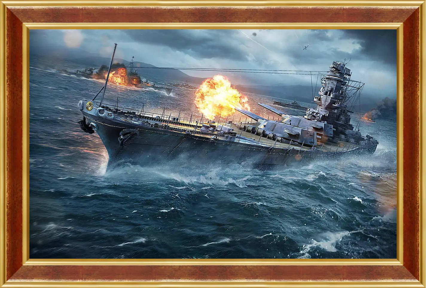 Картина в раме - World Of Warships
