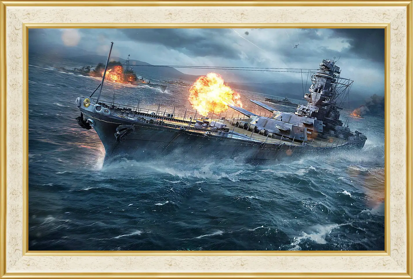 Картина в раме - World Of Warships
