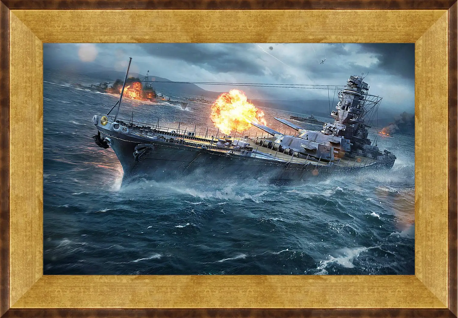 Картина в раме - World Of Warships
