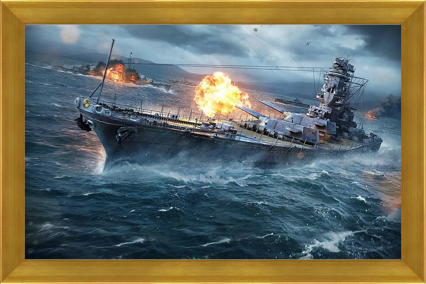 Картина в раме - World Of Warships
