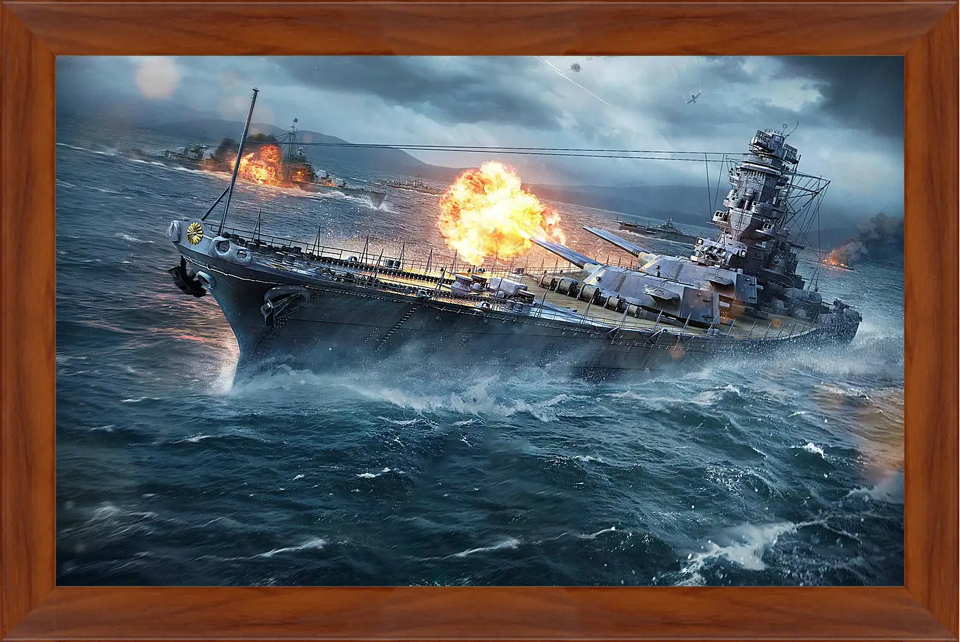 Картина в раме - World Of Warships
