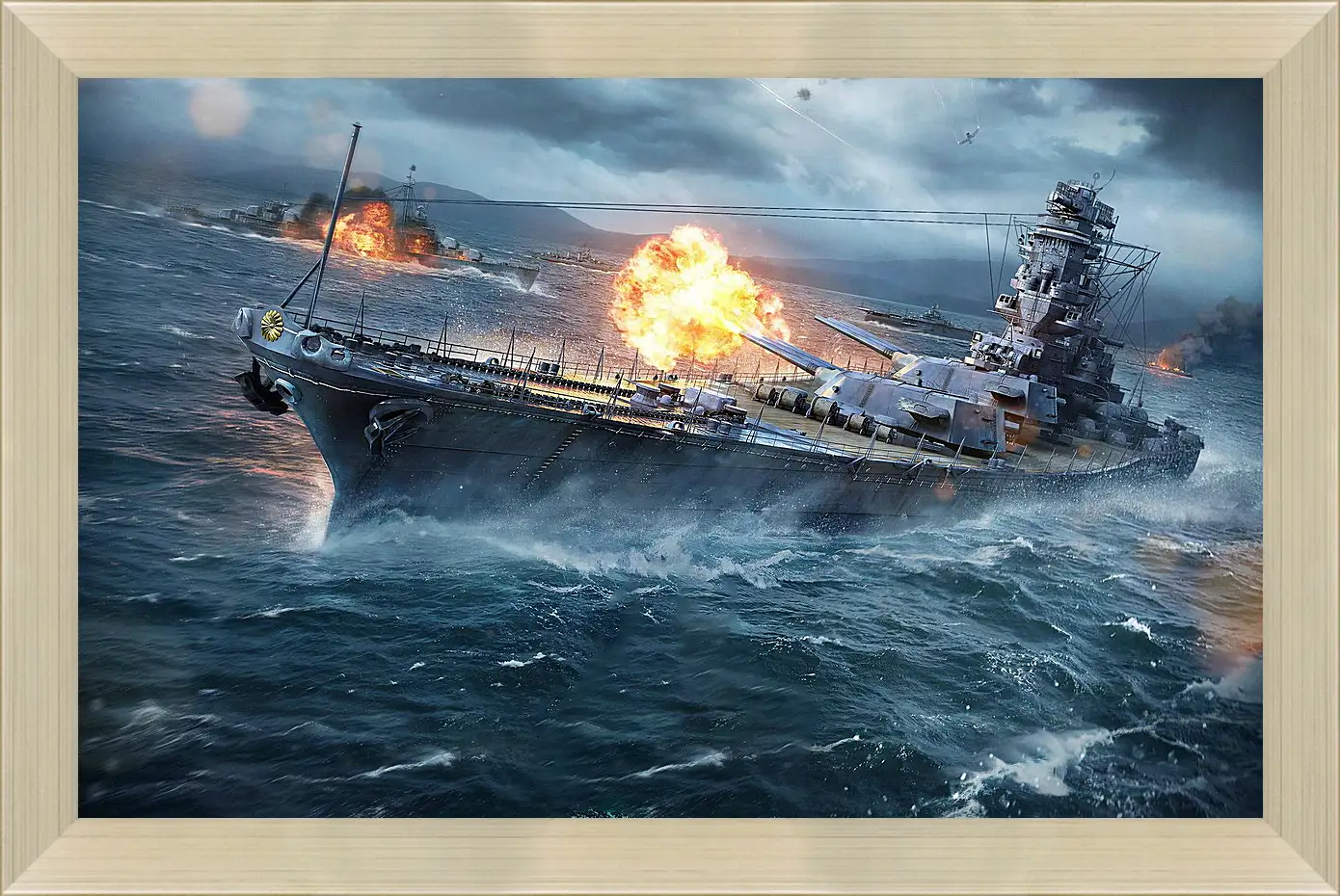 Картина в раме - World Of Warships
