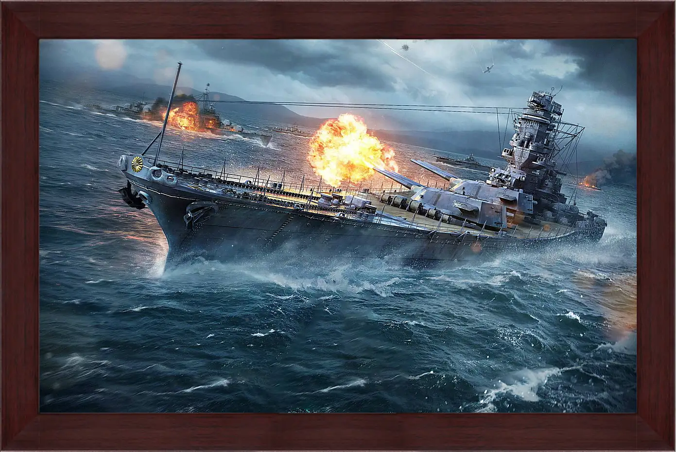 Картина в раме - World Of Warships
