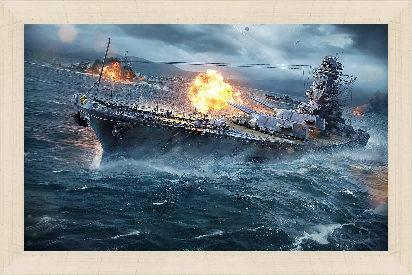 Картина в раме - World Of Warships
