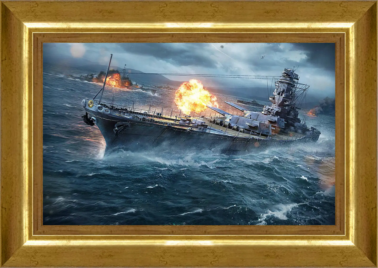 Картина в раме - World Of Warships
