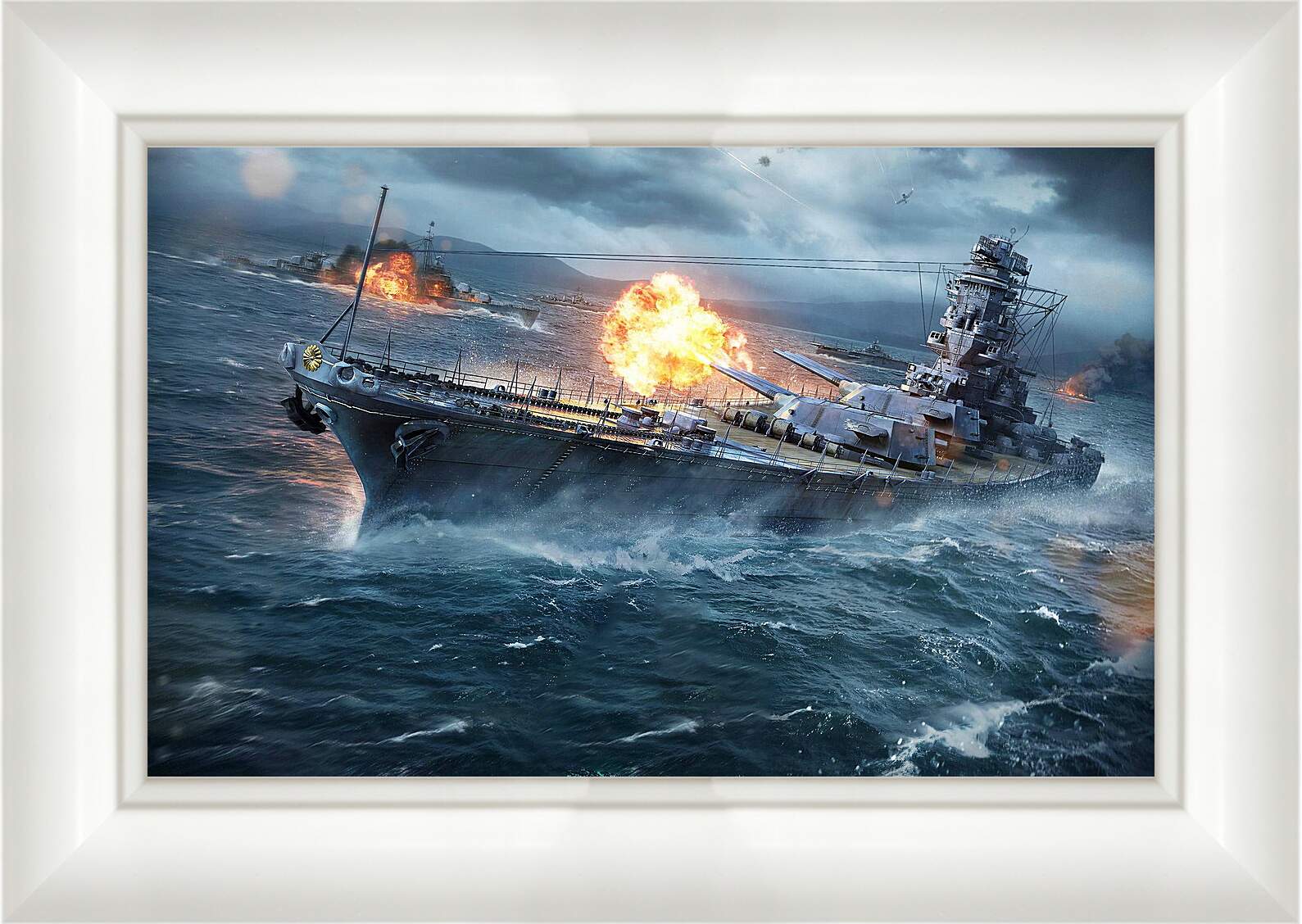 Картина в раме - World Of Warships

