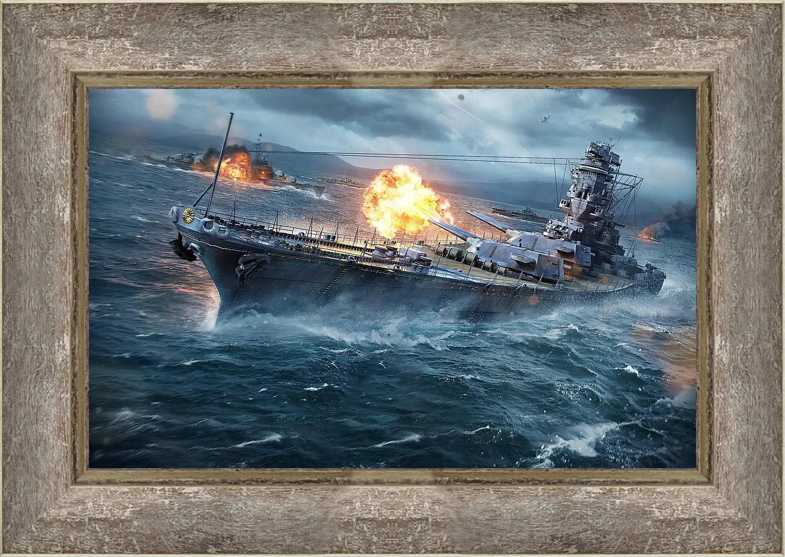 Картина в раме - World Of Warships
