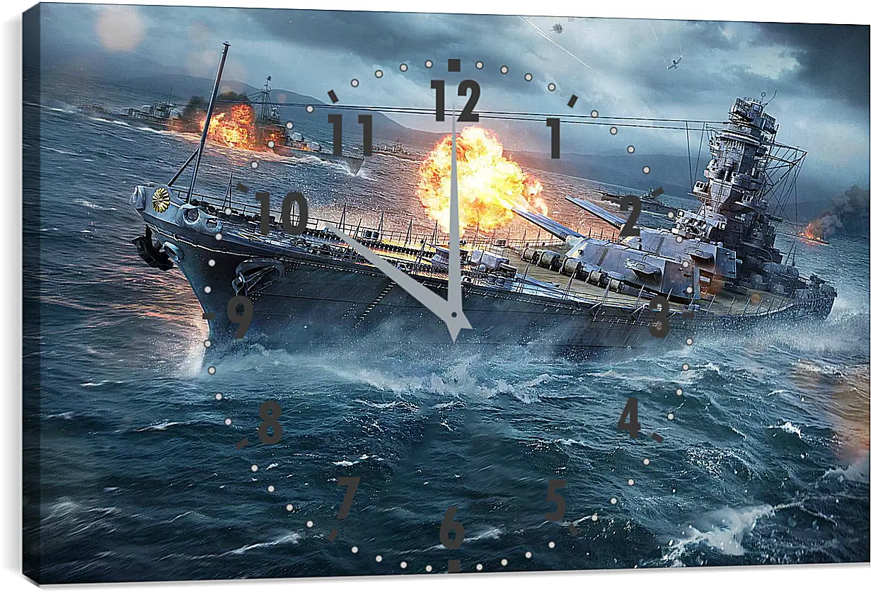 Часы картина - World Of Warships
