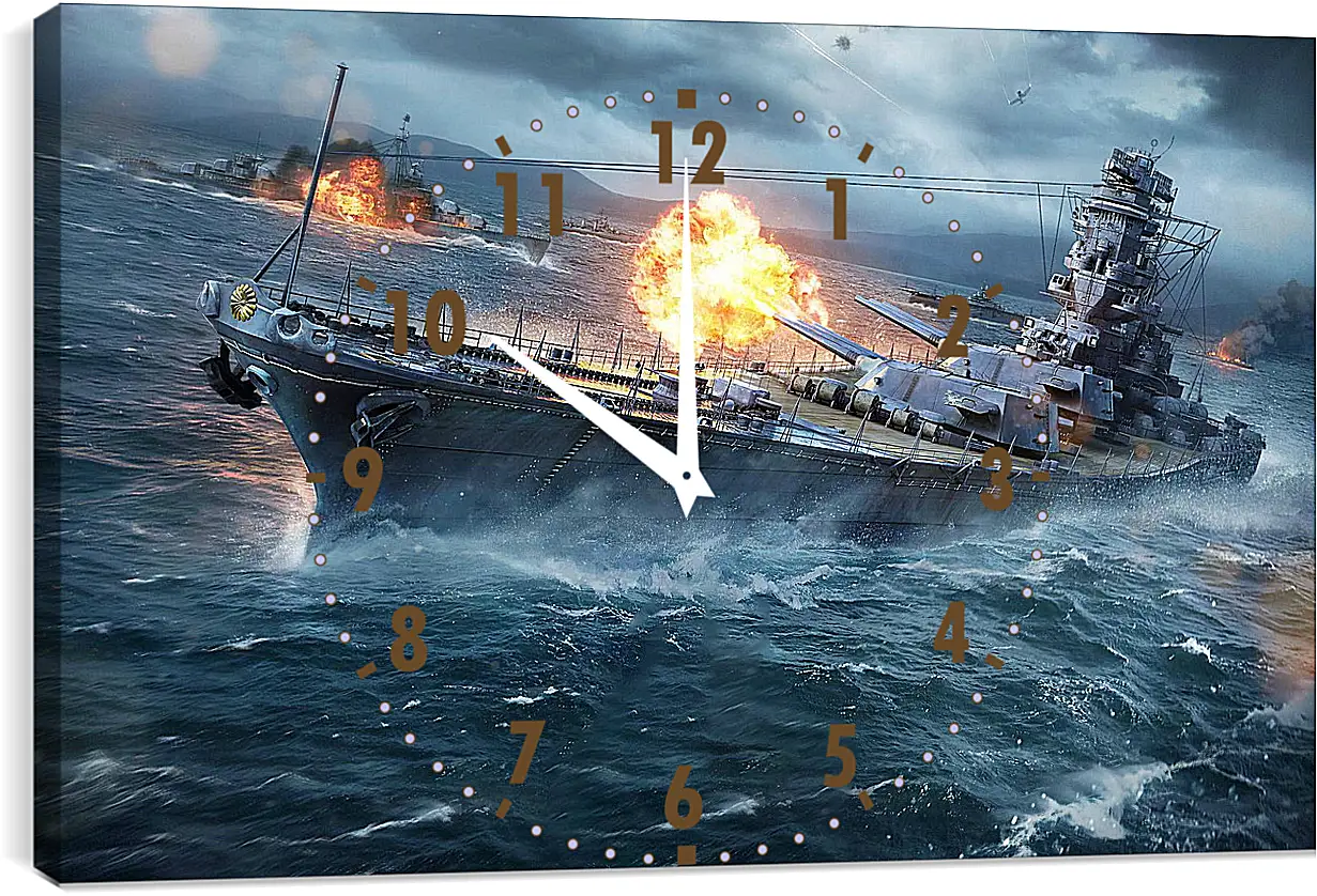 Часы картина - World Of Warships
