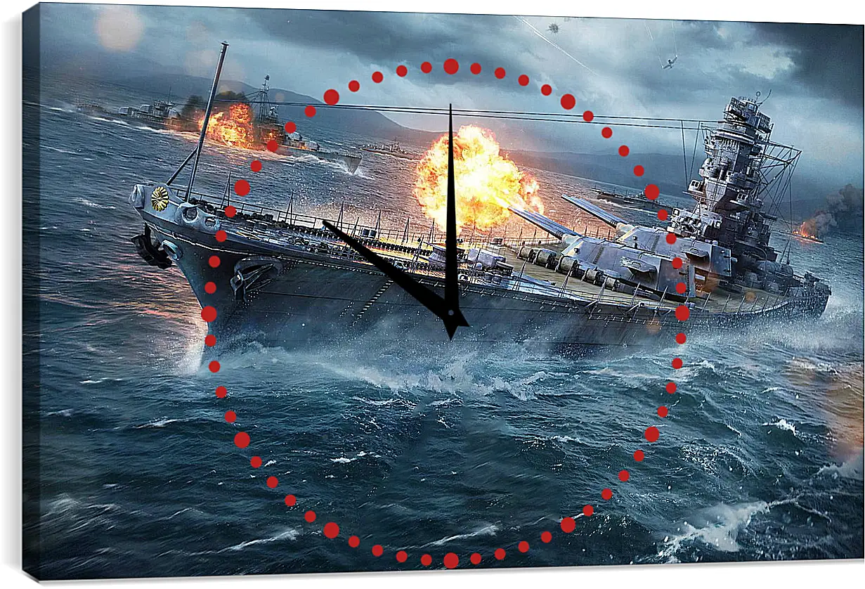 Часы картина - World Of Warships
