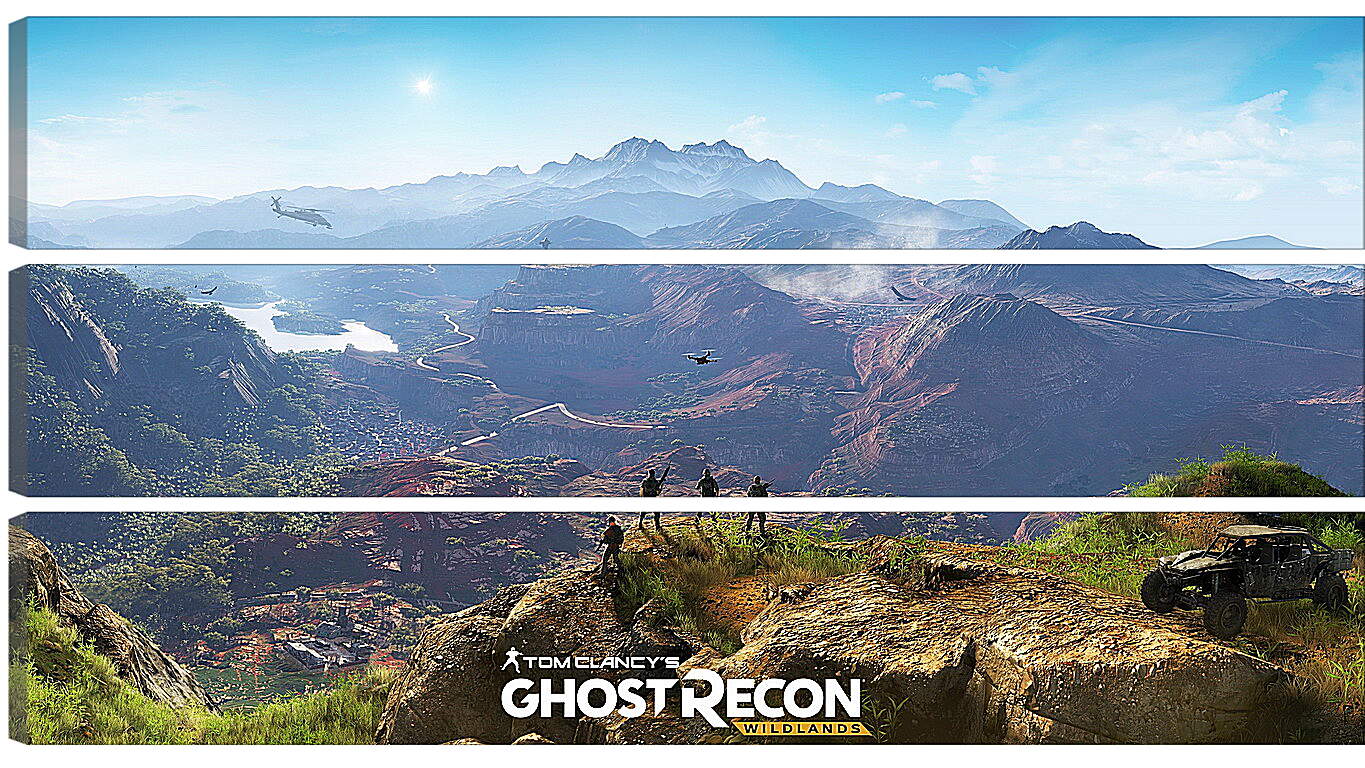 Модульная картина - Tom Clancy’s Ghost Recon Wildlands
