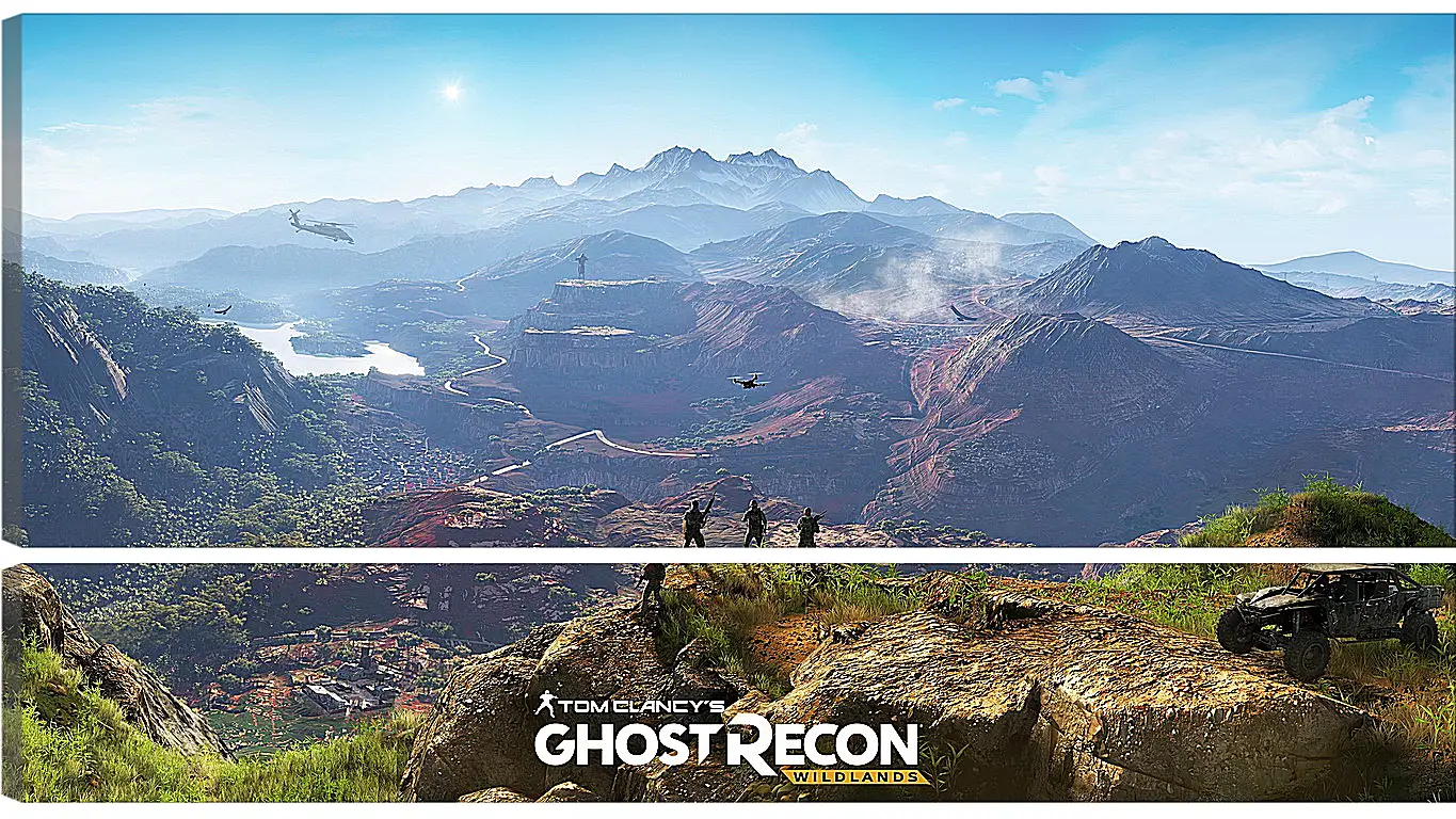 Модульная картина - Tom Clancy’s Ghost Recon Wildlands
