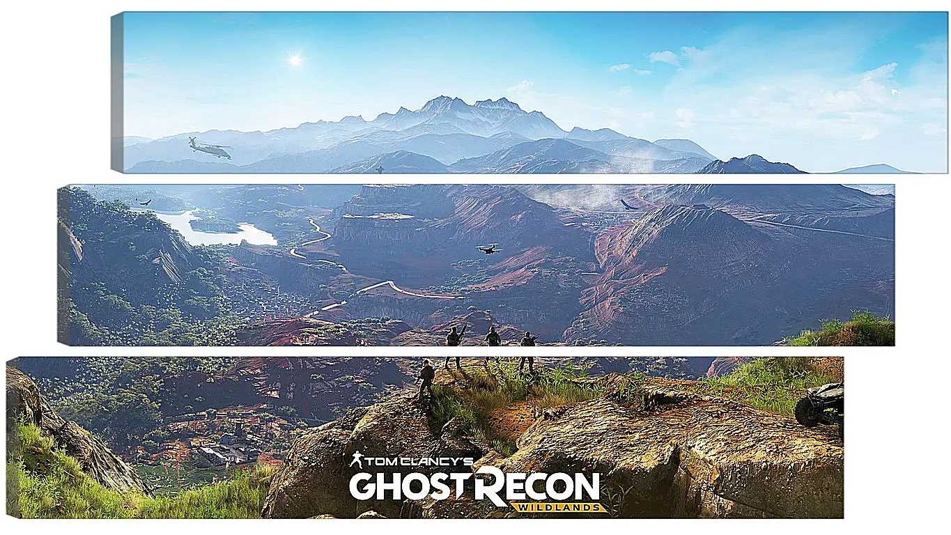 Модульная картина - Tom Clancy’s Ghost Recon Wildlands
