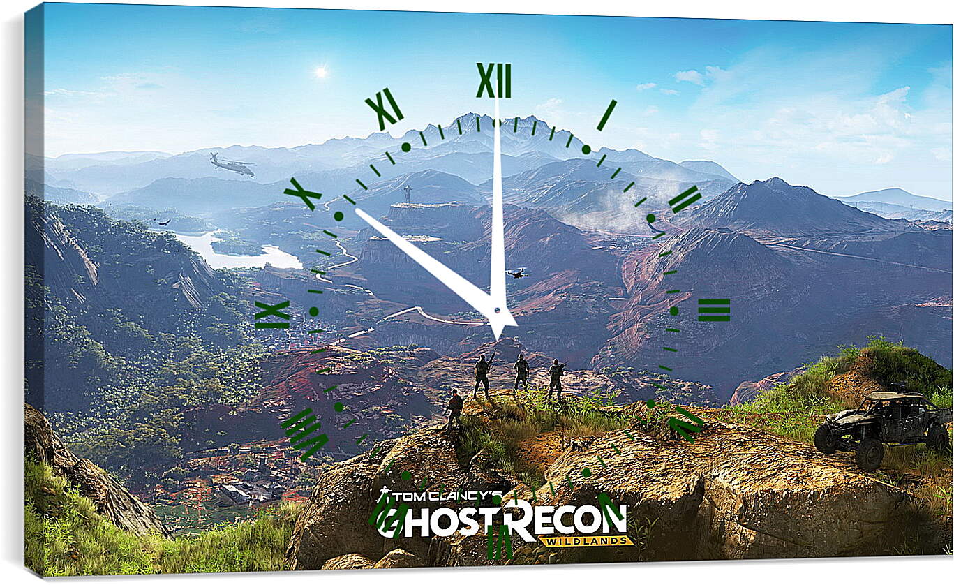 Часы картина - Tom Clancy’s Ghost Recon Wildlands
