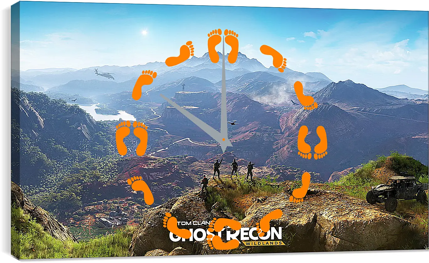 Часы картина - Tom Clancy’s Ghost Recon Wildlands

