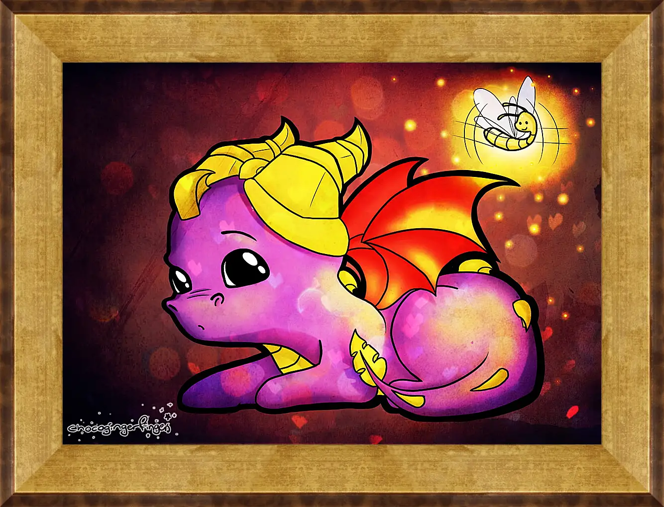 Картина в раме - Spyro The Dragon
