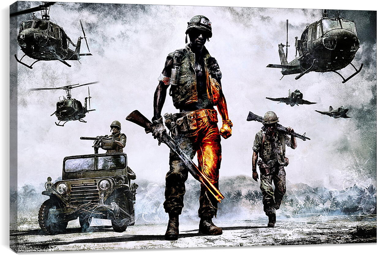 Постер и плакат - Battlefield: Bad Company 2