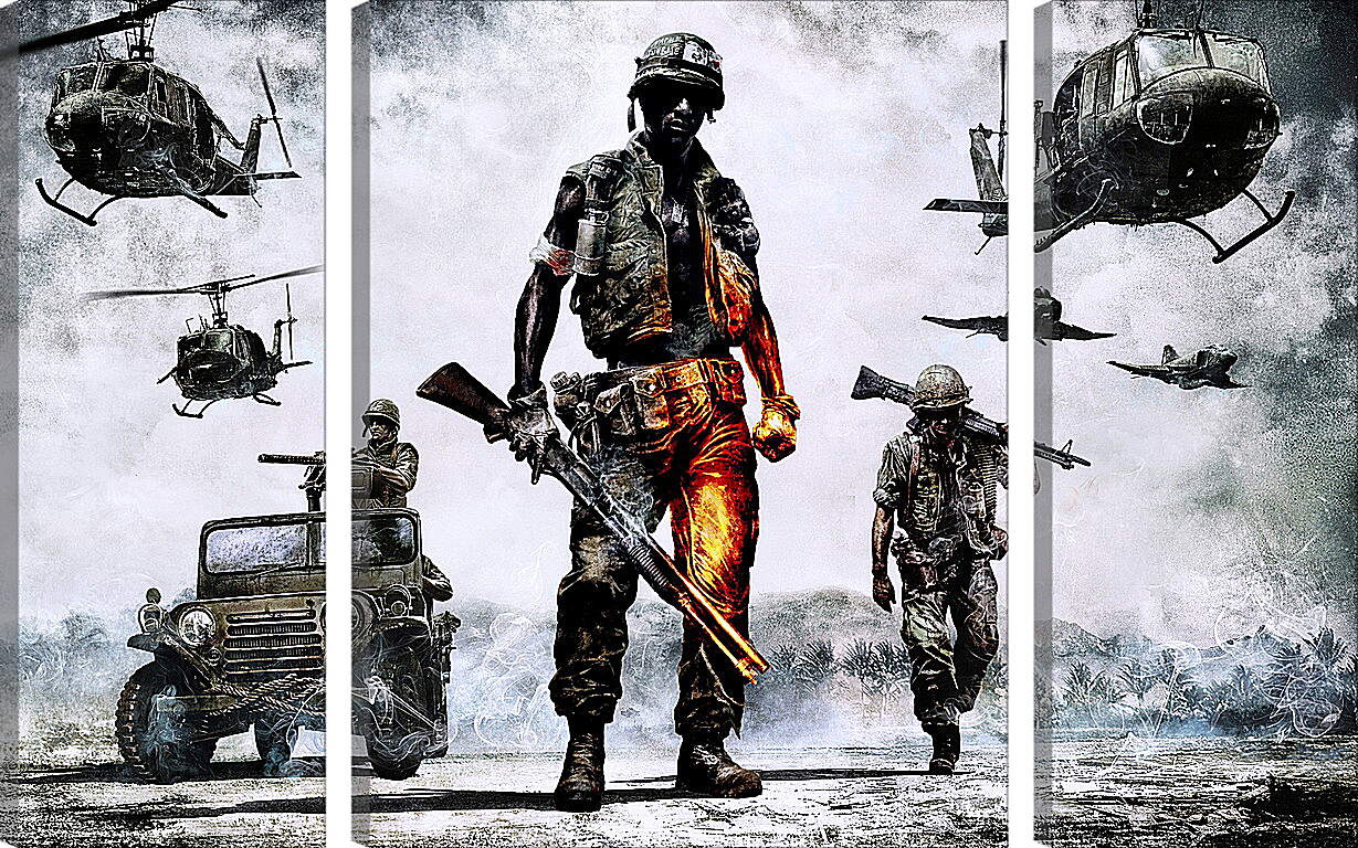 Модульная картина - Battlefield: Bad Company 2