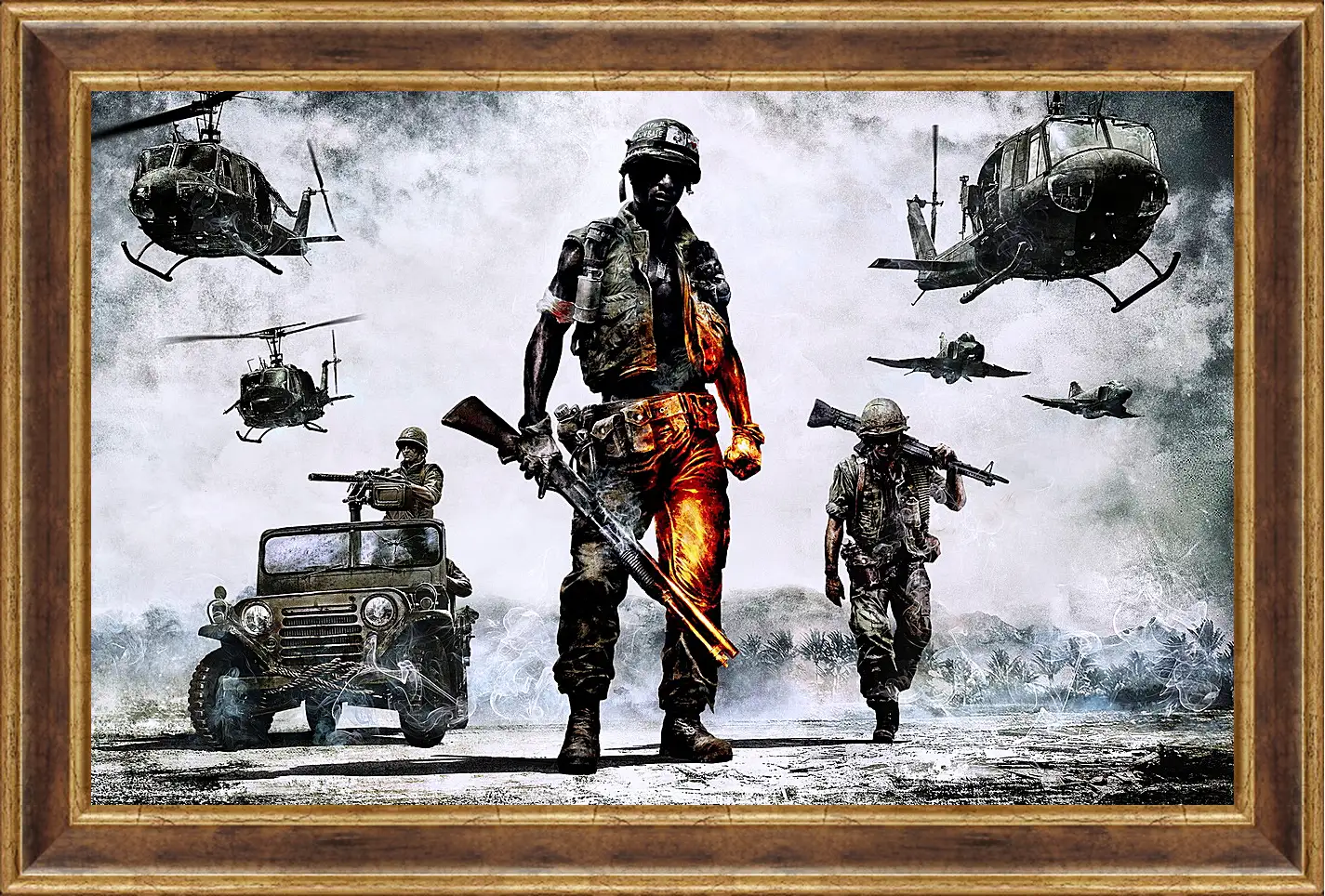 Картина в раме - Battlefield: Bad Company 2