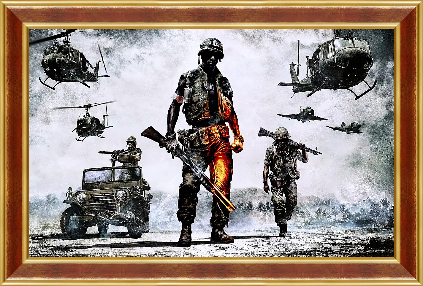 Картина в раме - Battlefield: Bad Company 2