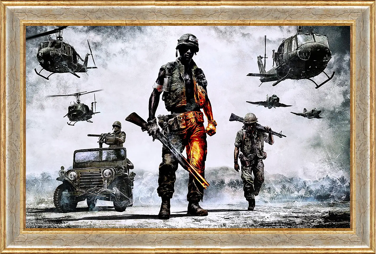 Картина в раме - Battlefield: Bad Company 2