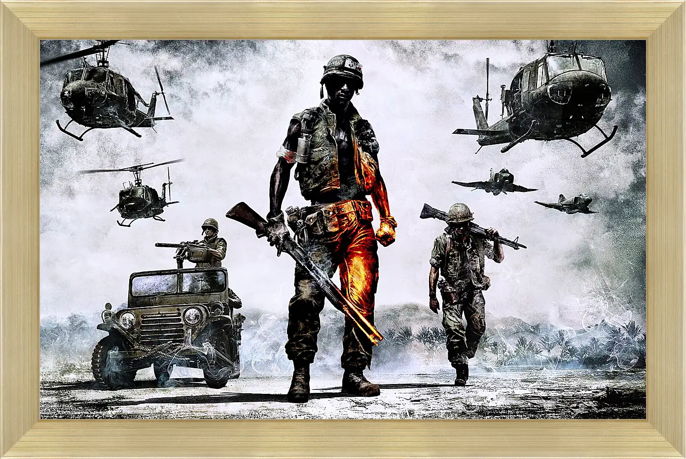 Картина в раме - Battlefield: Bad Company 2