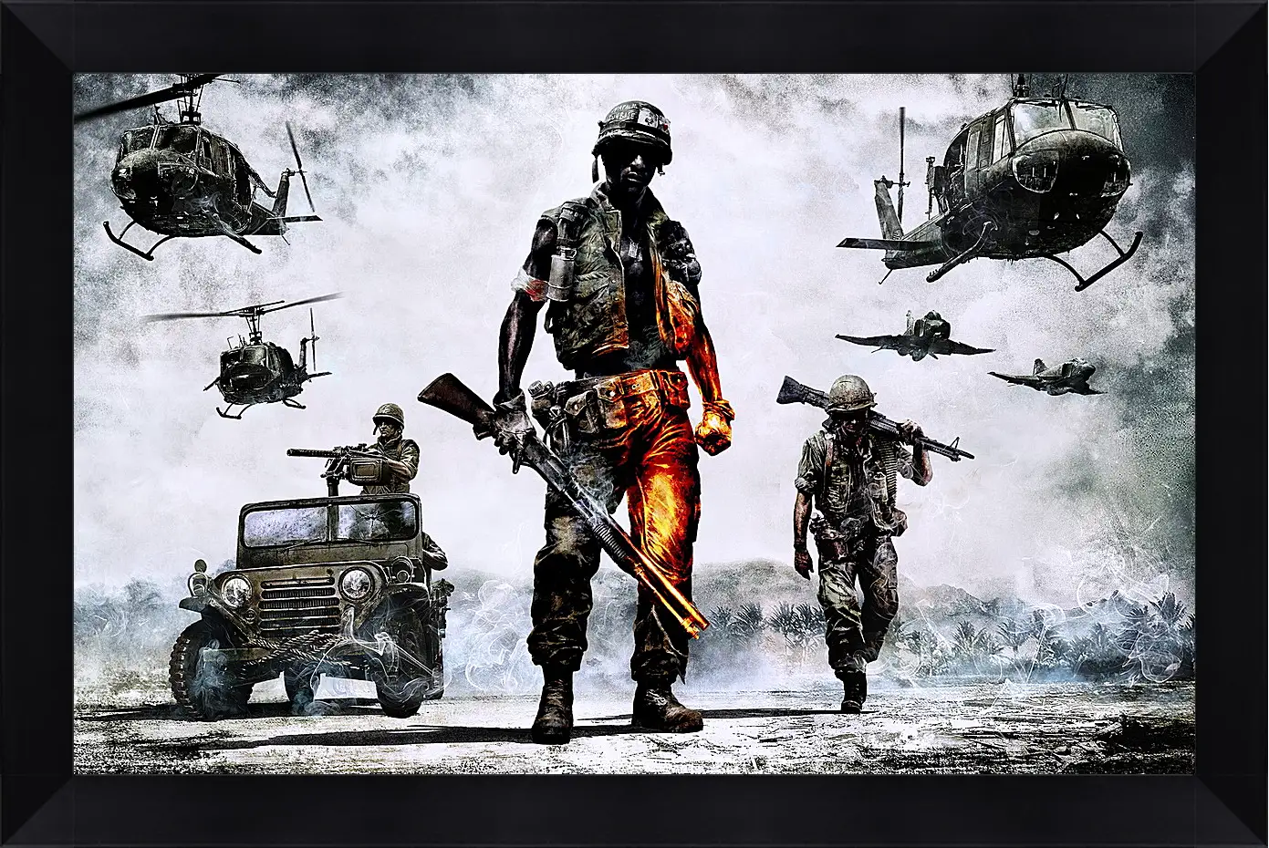 Картина в раме - Battlefield: Bad Company 2