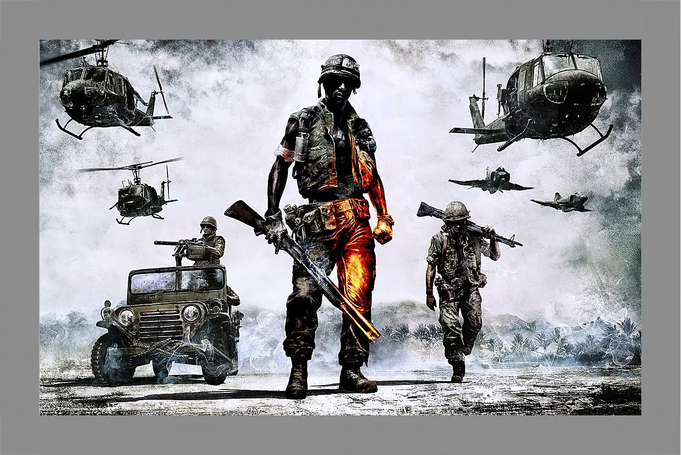 Картина в раме - Battlefield: Bad Company 2