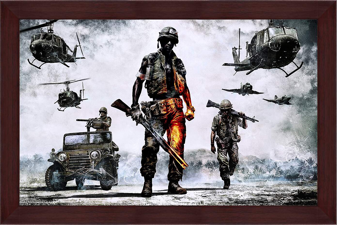 Картина в раме - Battlefield: Bad Company 2