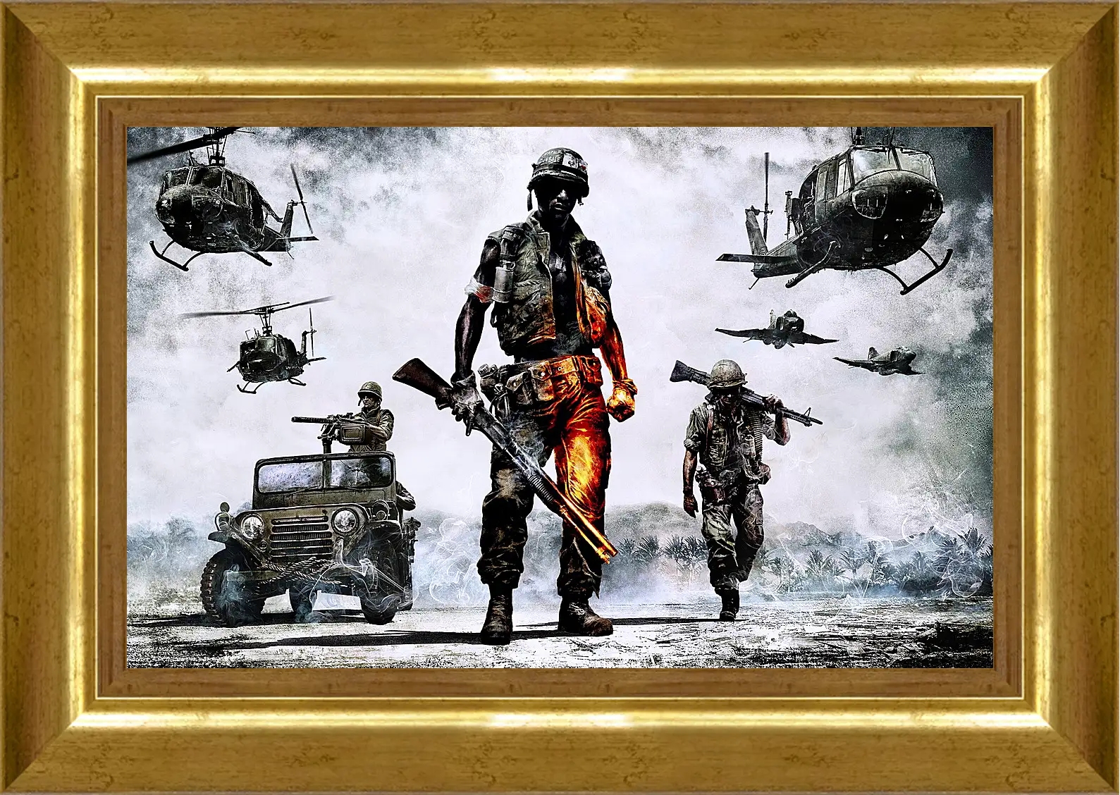 Картина в раме - Battlefield: Bad Company 2