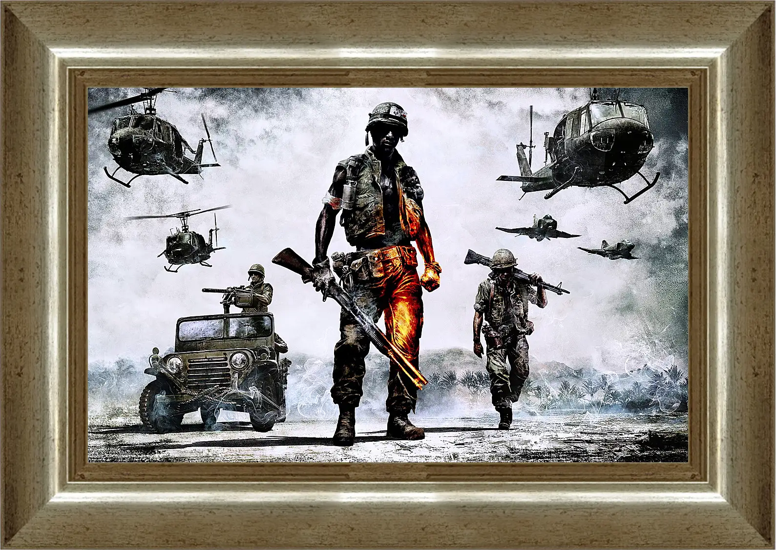 Картина в раме - Battlefield: Bad Company 2