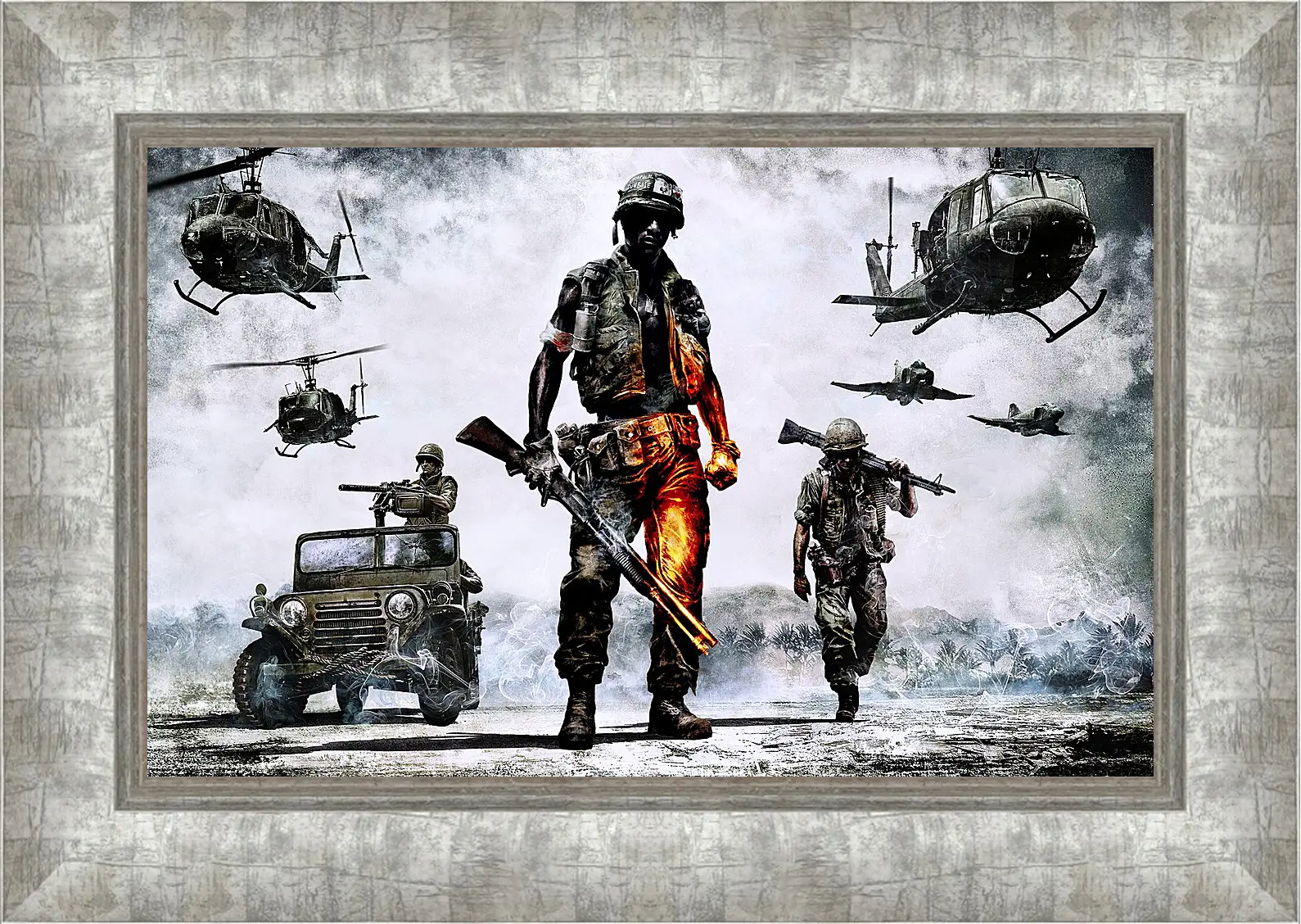 Картина в раме - Battlefield: Bad Company 2