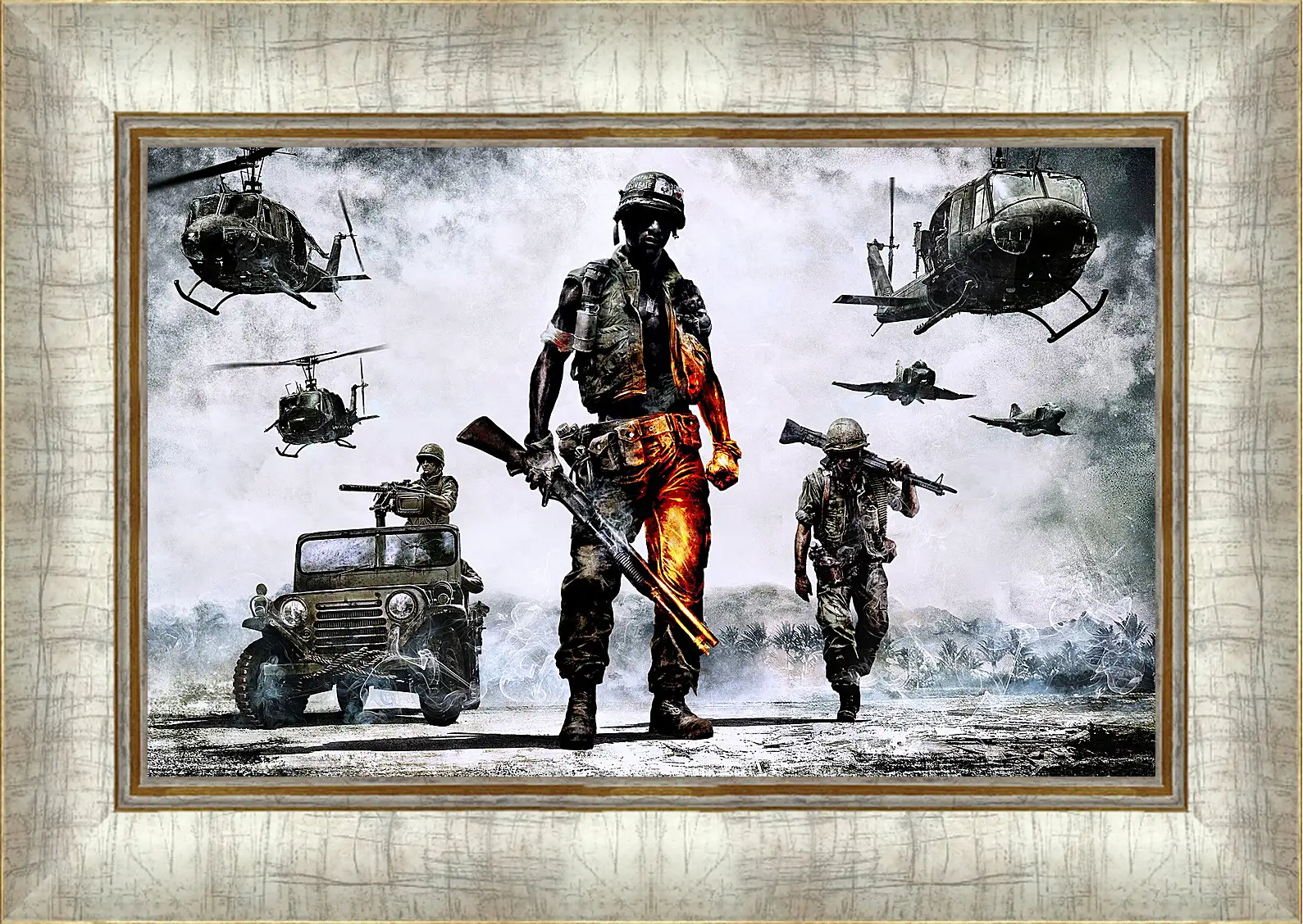 Картина в раме - Battlefield: Bad Company 2