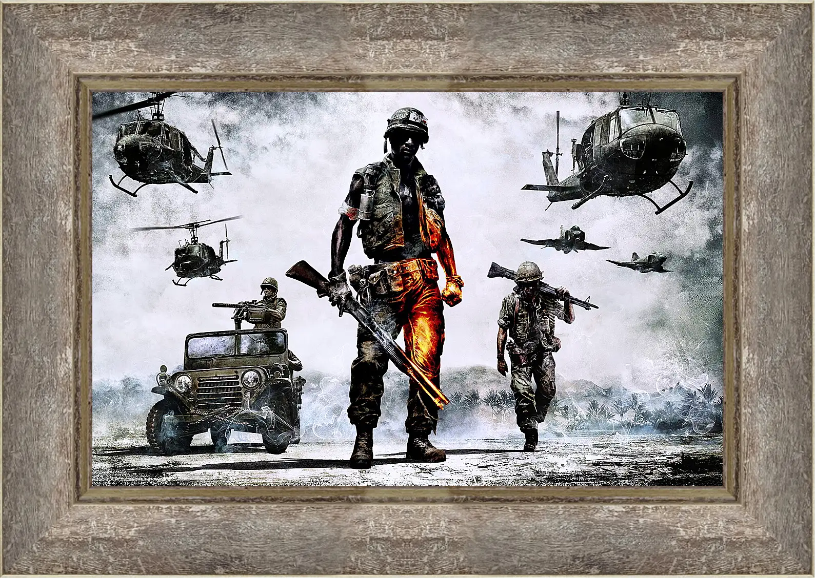 Картина в раме - Battlefield: Bad Company 2