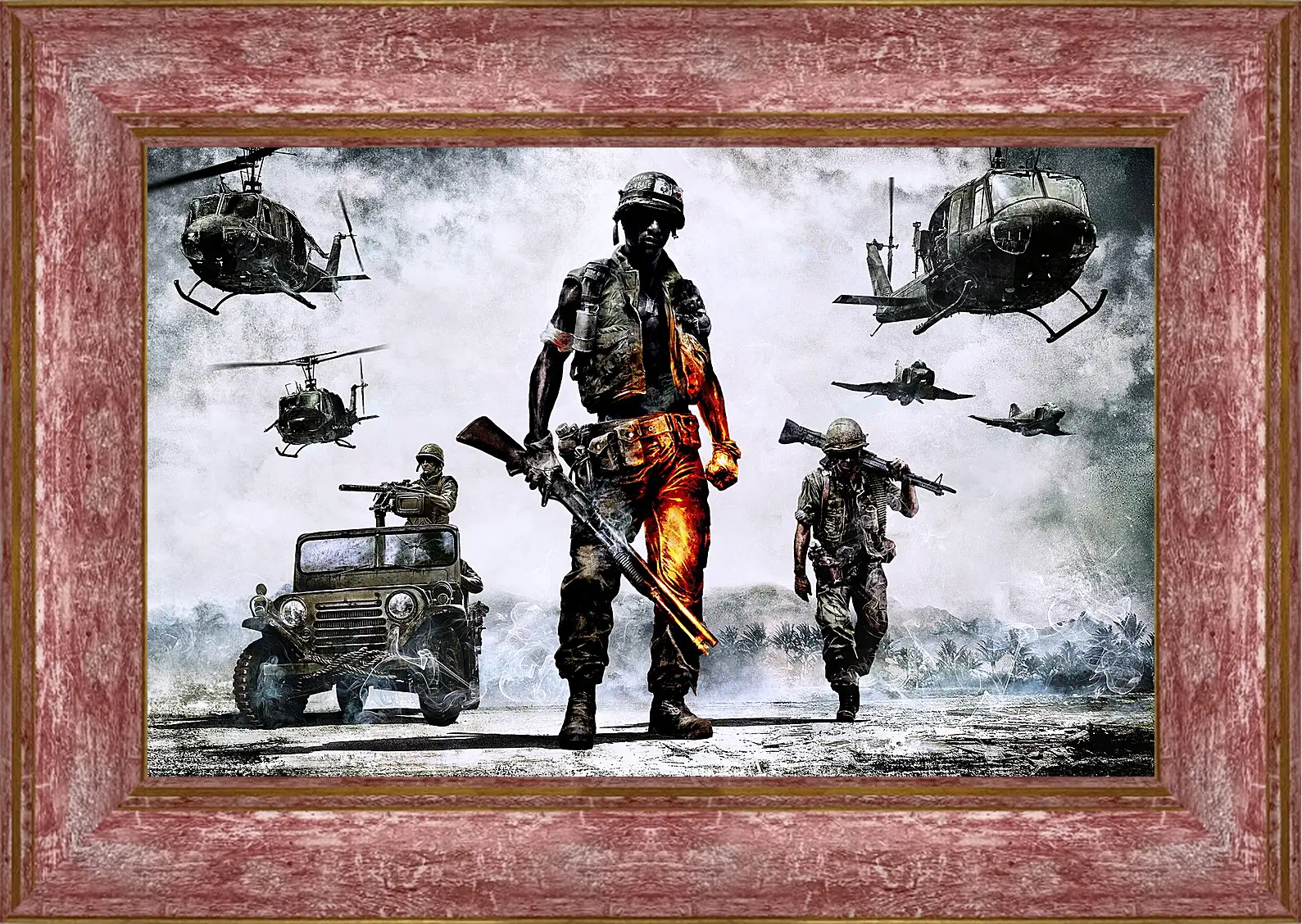 Картина в раме - Battlefield: Bad Company 2