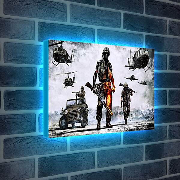 Лайтбокс световая панель - Battlefield: Bad Company 2
