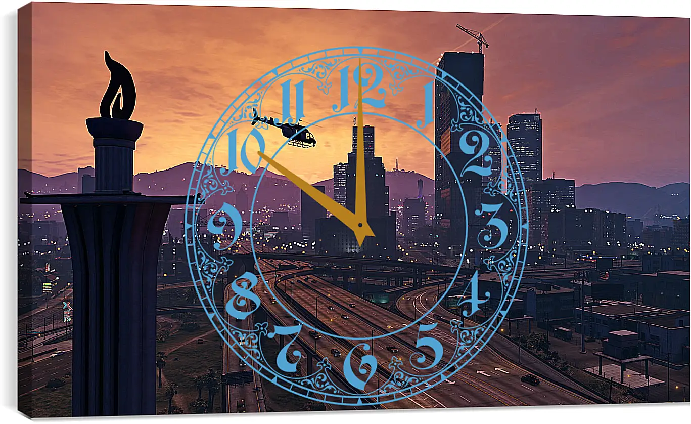 Часы картина - Grand Theft Auto V
