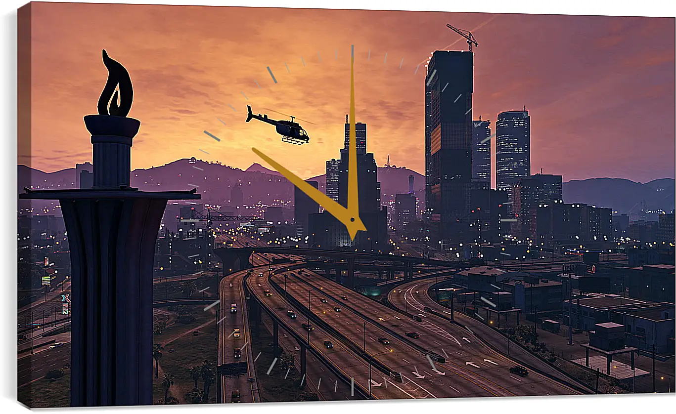 Часы картина - Grand Theft Auto V
