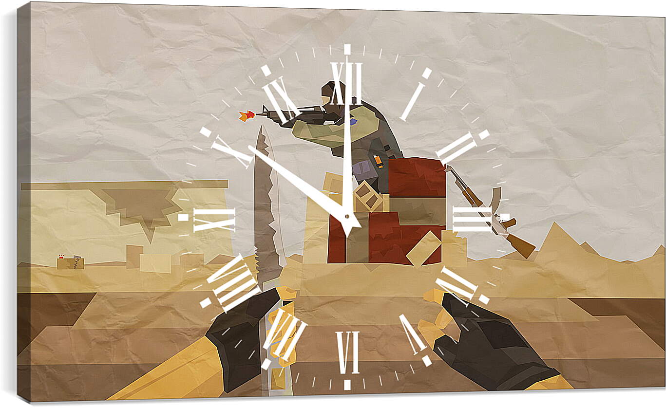 Часы картина - Counter-Strike: Global Offensive

